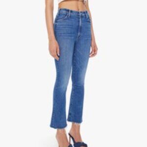 MOTHER Denim Jeans Hustler Ankle Fray size 24 Grasping at Straws